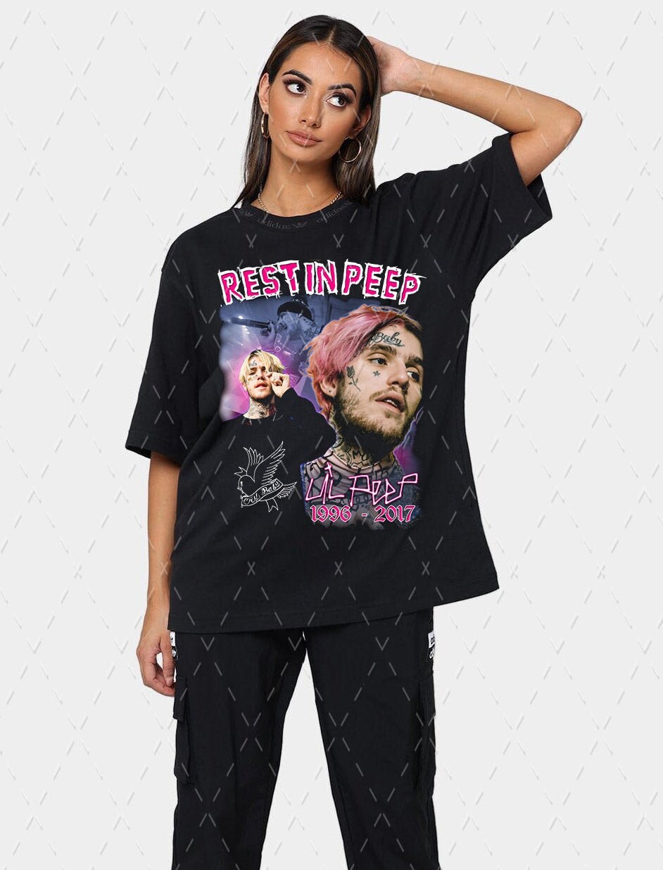 lil peep vintage tee