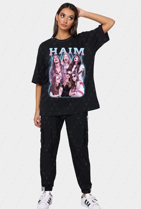 jujulianwat Haim Shirt , Vintage Haim Retro Shirt , Haim Rock Band Group Members T-Shirt