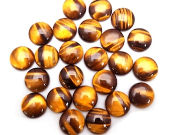 CHOICE two sizes ** Tolpa ** CABOCHONS ** Tiger/'s Eye Cabochons