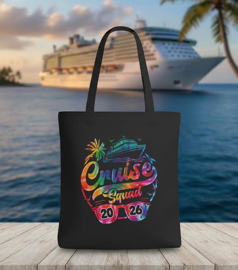 Cruise Squad 2026 SVG Tie Dye Summer Vacation PNG, Family Cruise Trip ...