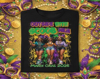 Mardi Gras Girl Trip With Scoob Nem, Happy Mardi Gras PNG, Mardi Gras Sublimation, Mardi Gras Shenanigans, Girls Trip Png, New Orleans