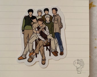 bts pegatina de vacaciones