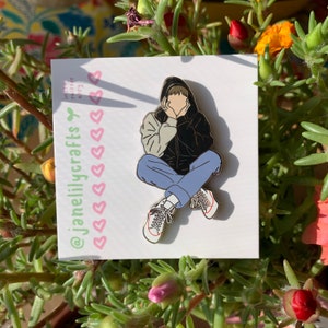namjoon house of bts enamel pin