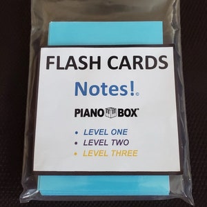 Flash Cards Notities! Genivelleerde Treble Clef en Bass Clef muzieknoot flashcards
