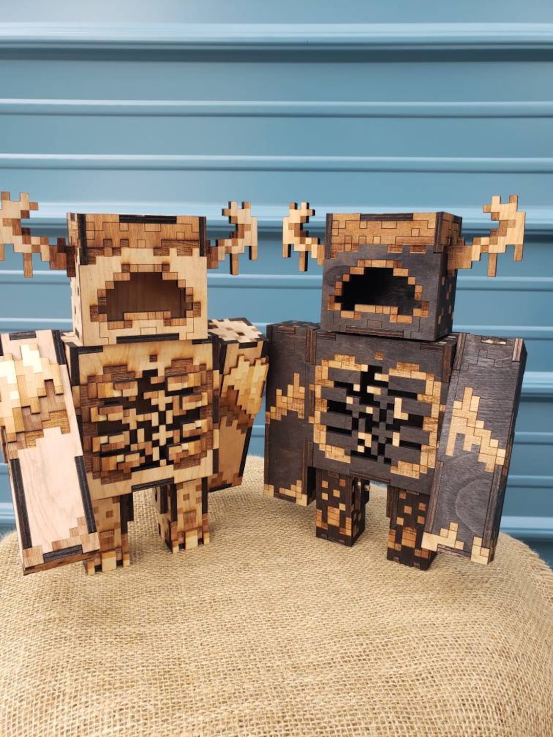 Ready to Ship Minecraft Warden Large Posable Figurine Great -  Hong Kong