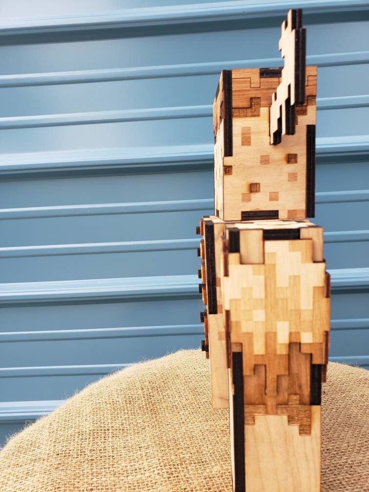 Ready To Ship Today Large Warden Minecraft Style Figurine Etsy Ready To Ship Today Large Warden Minecraft Style Figurine Etsy