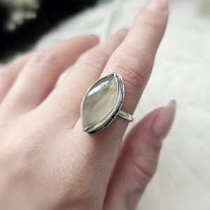 Rutilated Quartz Ring