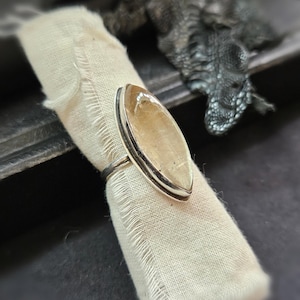 Rutilated Quartz Ring