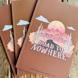 Western Notebook, Western Journal, Cowgirl Notebook, Desert Notebook, Cowgirl Journal, diary
