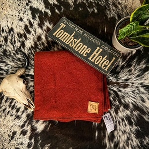 Wool Blanket Merino Wool Throw Blanket Western bedding Cowgirl Blanket