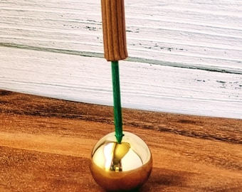 Elegant Brass Incense Holder for Home Fragrance Incense Sticks Burner for Home Yoga Meditation Prayer Ritual Stylish Gift