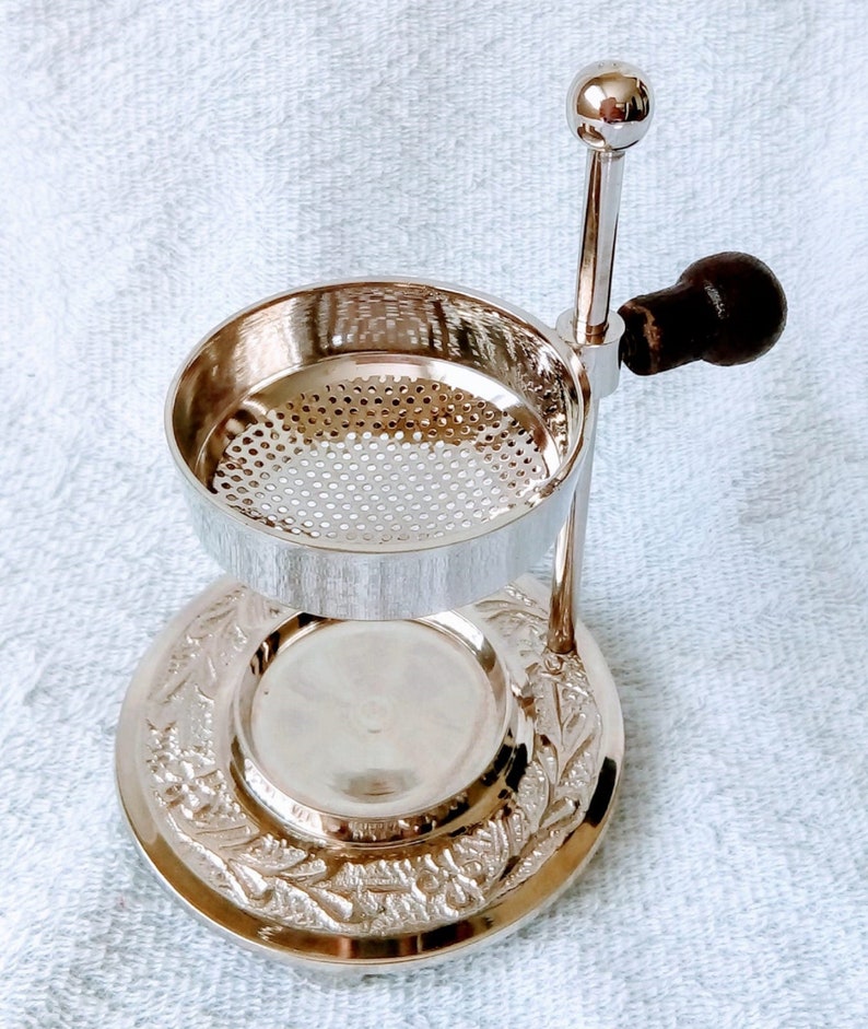 brass silver incense burner