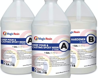 Pour Your Own Epoxy™ Epoxy Resin - 3 Gallon Kit