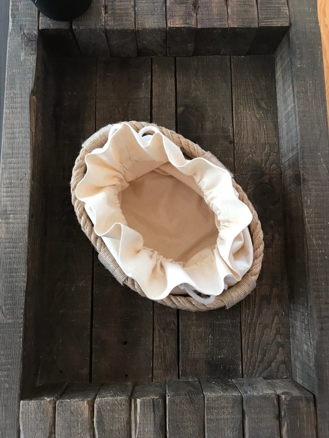 Handmade Bread Basket Bread Cover Rustic Hamper Food Cover Etsy