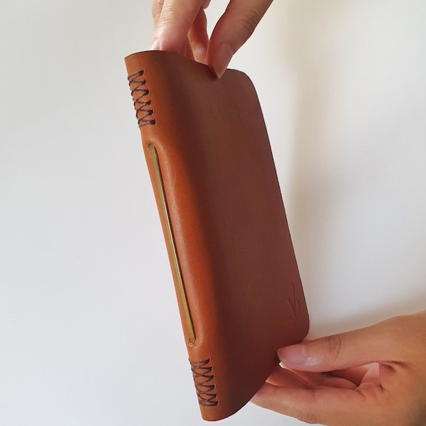 Genuine Leather Handmade Vionote A6 Single Binder Refillable Notenook
