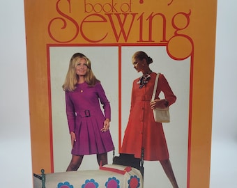 Vintage Woman's Day Hardcover Book of Sewing 1973
