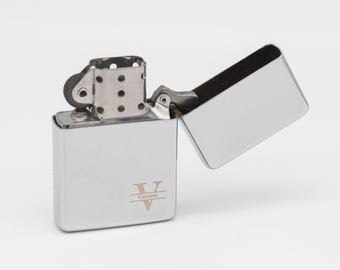 Personalisiertes Sturmfeuerzeug mit Gravur – Geschenk für Männer, Raucher & Outdoorfans – Hochwertiges Benzinfeuerzeug