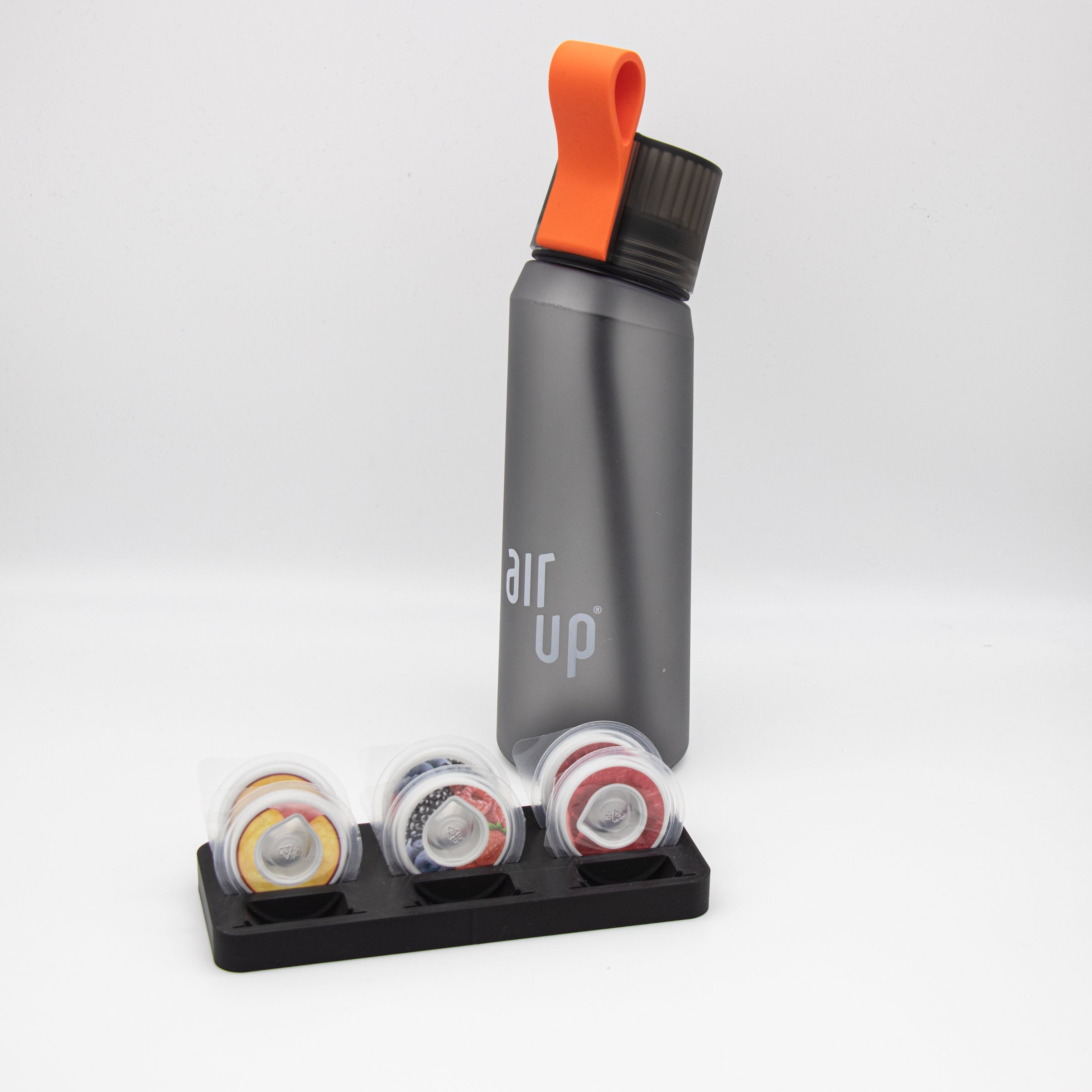 Exquisite Airup-Flaschenkapsel mit Wasserflasche, Lufthochwasserflasche  Geschmackskapseln-Packung parfümiert zum Aromatisieren von Wasserkapseln,  650 ml Duft Luftflasche