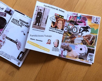 Anti-prison fanzine workshop vol.1 // Fanzine collage anti-prison vol.1