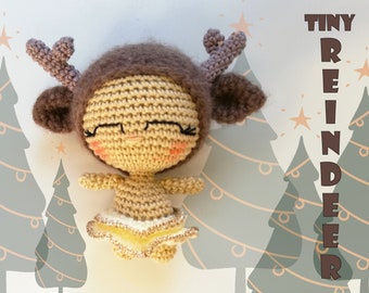 Amigurumi-haakpatroon klein rendier (pdf)