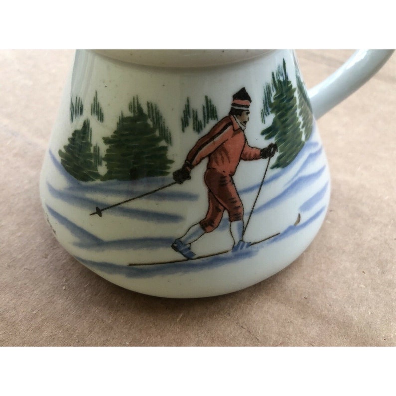 Vintage Otagiri Wide Bottom Coffee Mug Ruth Pengal Alpine Etsy
