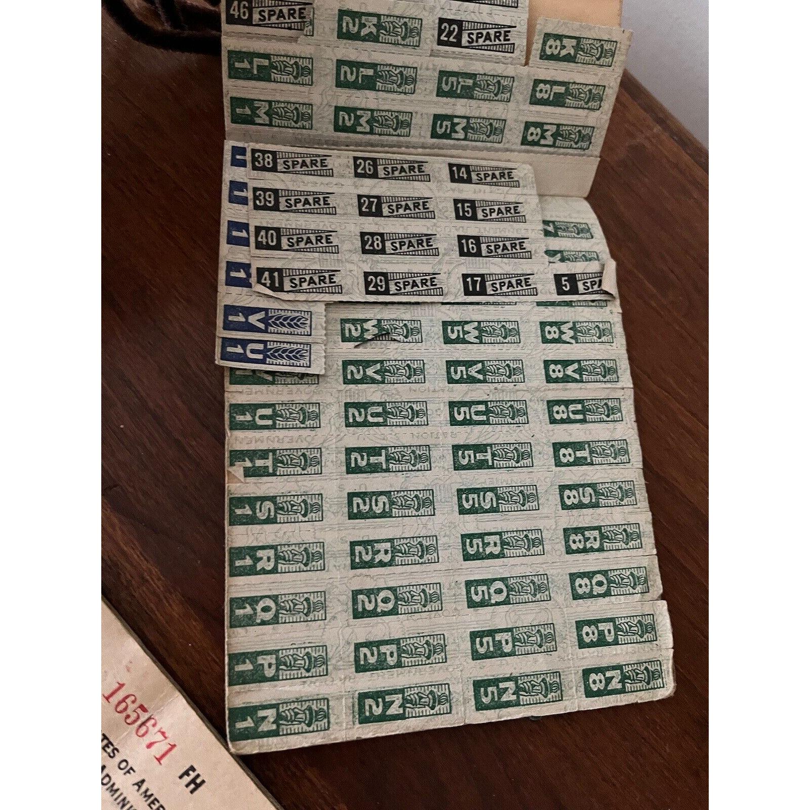 WW2 1945 War Ration Book Number 4 Conservative Ration Books Set of 3 - Etsy