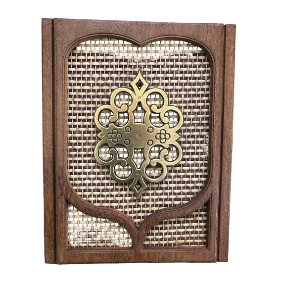 Vintage Nutone Door Chime Bell Model LB16 Wicker Cherry Etsy