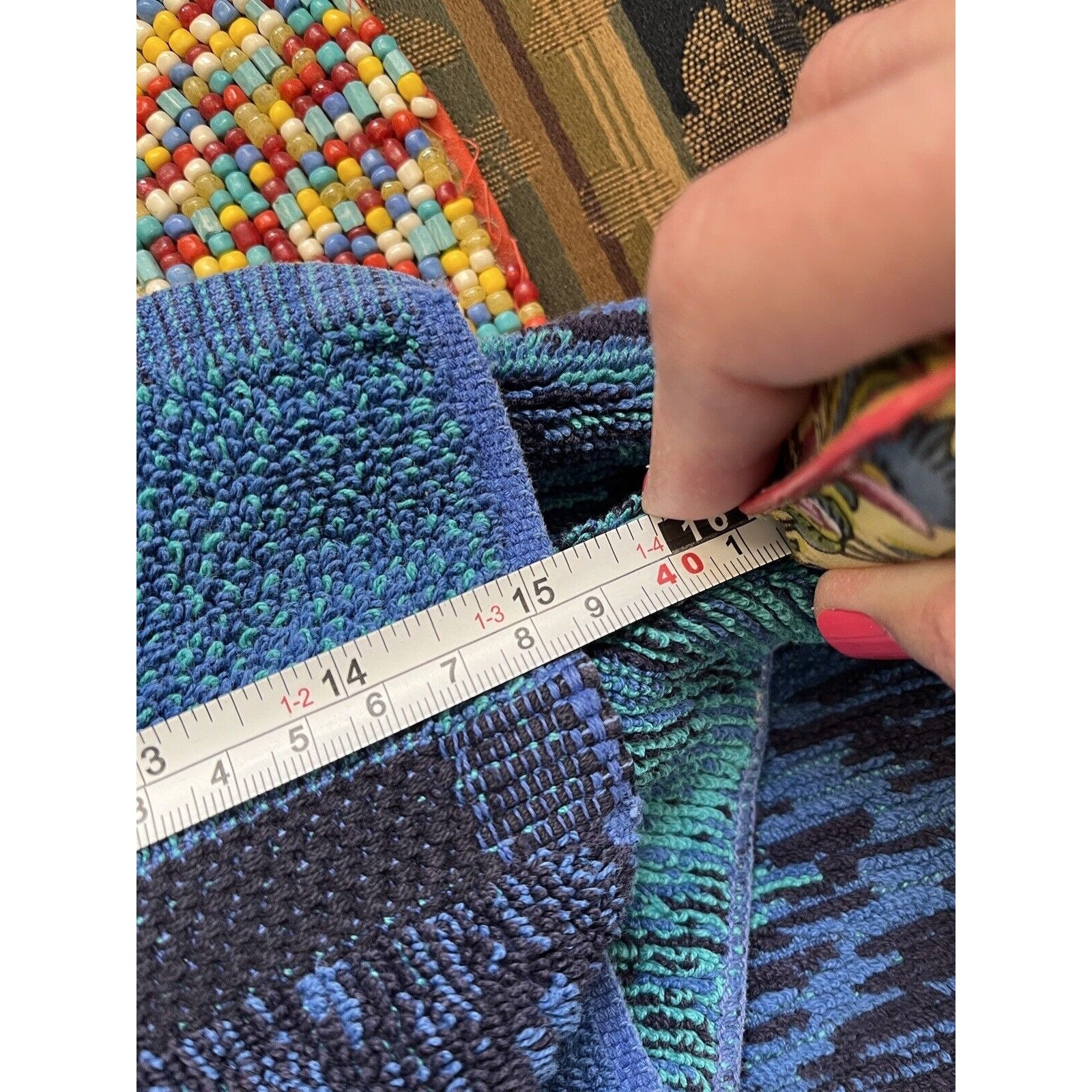 VTG Royal Velvet Fieldcrest 3 PC Towel Set Blue Teal Turquoise Etsy