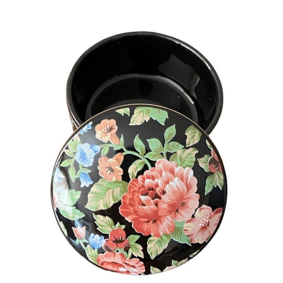 Otagiri Tavistock Floral Garden Round Trinket Box - image 3