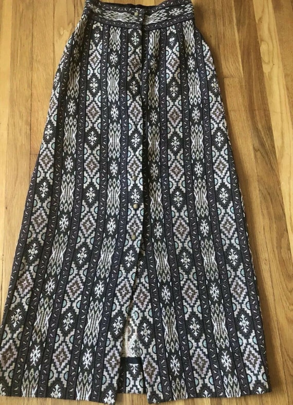 Vintage Glen Of Michigan Women’s Brocade Skirt EUC