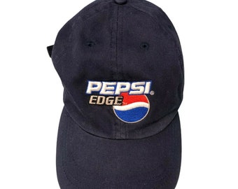 Vintage 80s 90s Pepsi Cola Mesh Trucker Hat Snapback Hat Baseball Cap