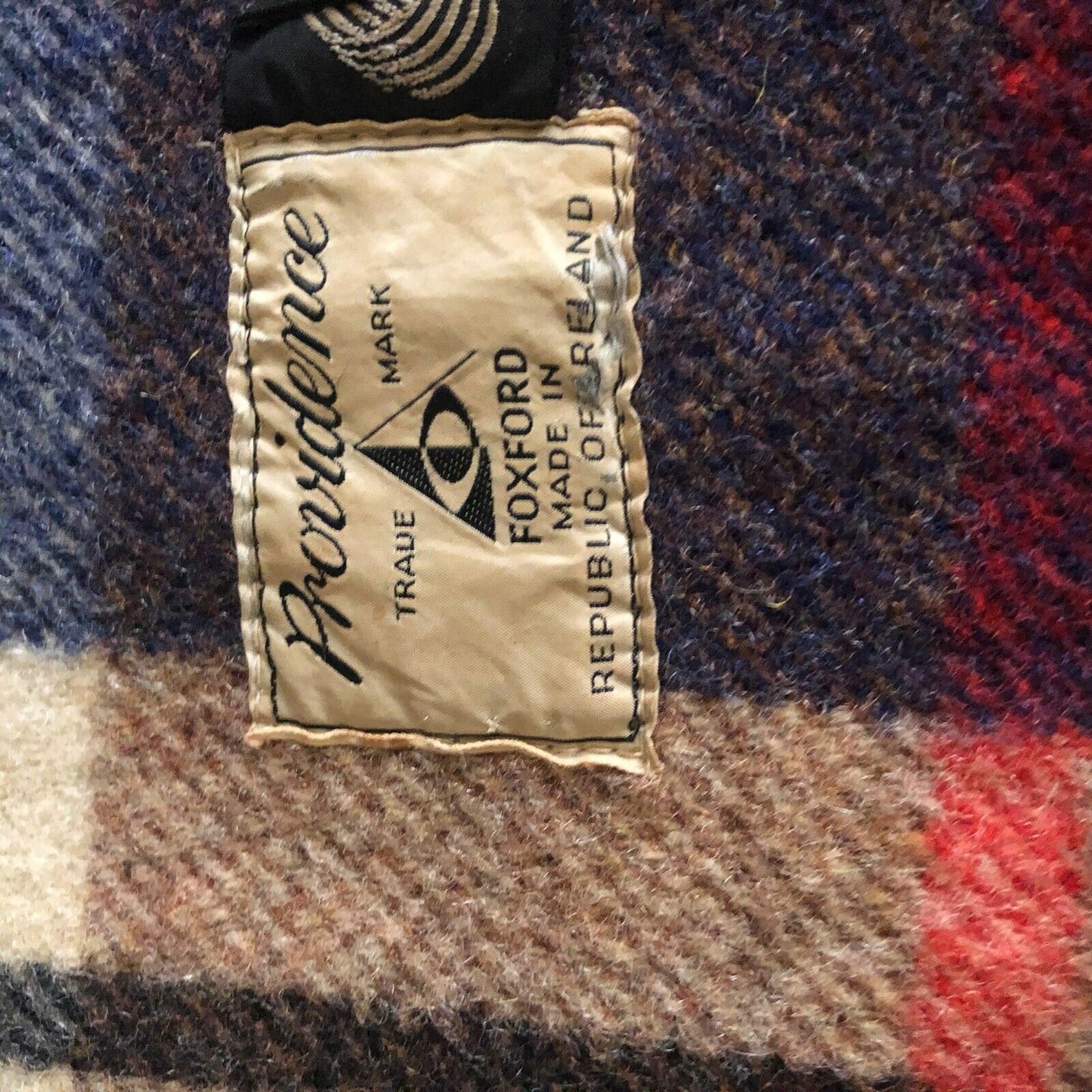 Vintage Wool Foxford Providence Beautiful Plaid Fringe Blanket | Etsy