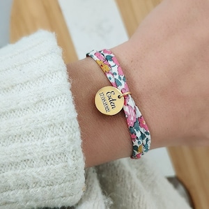 Bracelet Bébé Personnalisé Gravé – Acier Inoxydable Avec Nom & Date De Naissance, Cadeau Naissance Maman