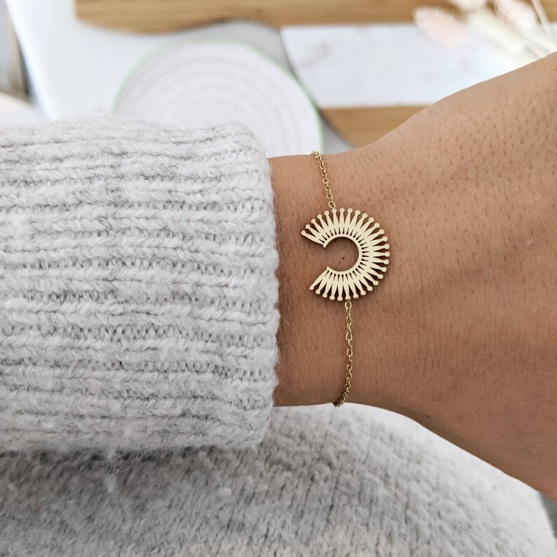 Amicia bracelet stainless steel gold bracelet with women/'s lozenge