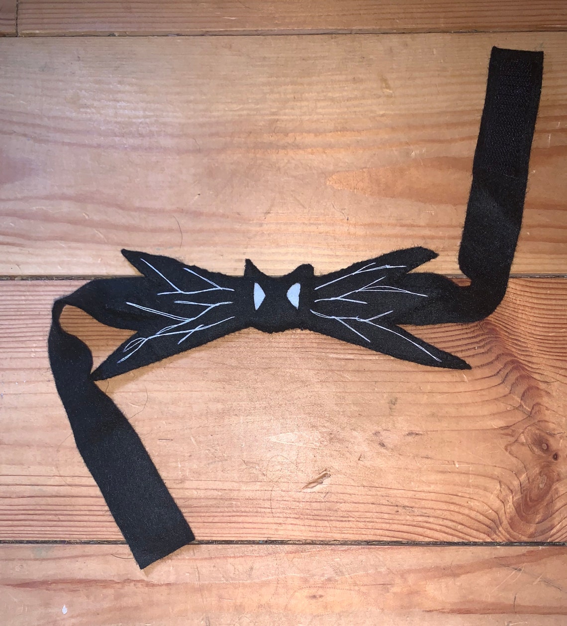Jack Skellington Costume Bat Bow Tie Nightmare Before Etsy