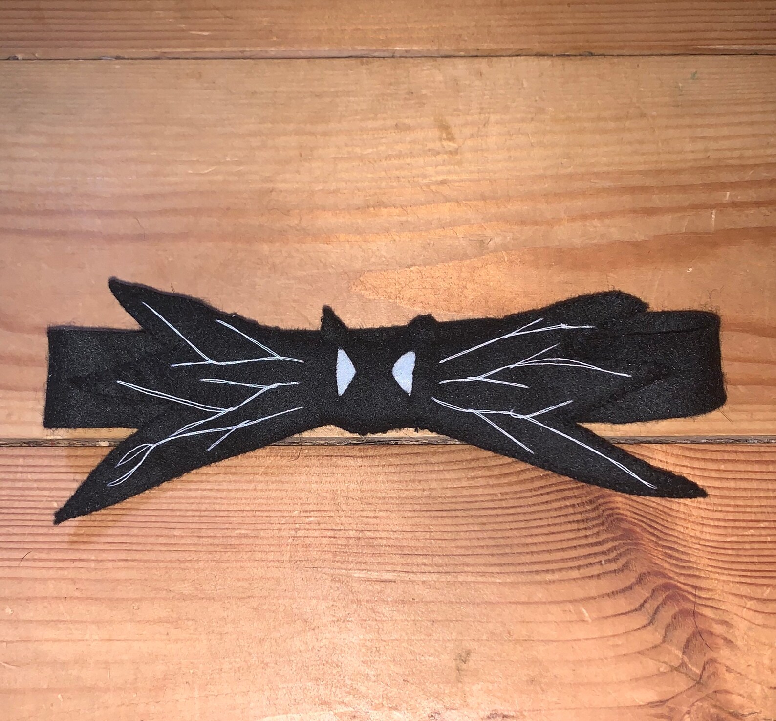Jack Skellington Costume Bat Bow Tie Nightmare Before Etsy