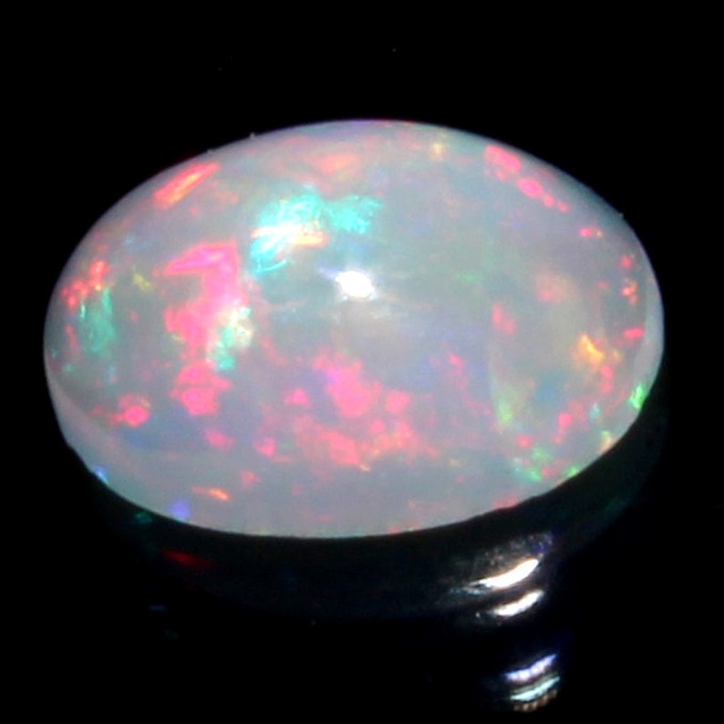 Loose Opal-Natural Ethiopian Opal-6x4 mm Opal-Fire Opal-Opal Gemstone-Multi Fire Opal Loose Gemstone-Play Of Color Opal-October Birthstone