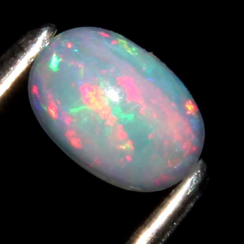 Loose Opal-Natural Ethiopian Opal-6x4 mm Opal-Fire Opal-Opal Gemstone-Multi Fire Opal Loose Gemstone-Play Of Color Opal-October Birthstone