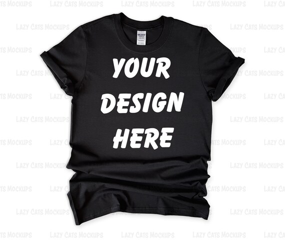 Download T Shirt Flatlay Unisex Shirt Black Shirt Mockup T Shirt Flat Lay Top View Shirt Photo Black Gildan 64000 T Shirt Mockup Art Collectibles Photography Seasonalliving Com