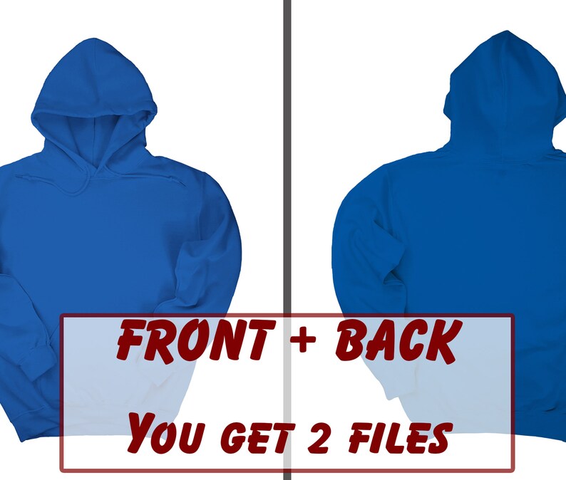 represent blue hoodie
