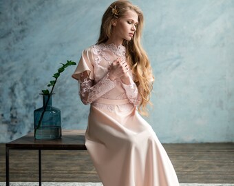 Copper Bridal Gown Etsy