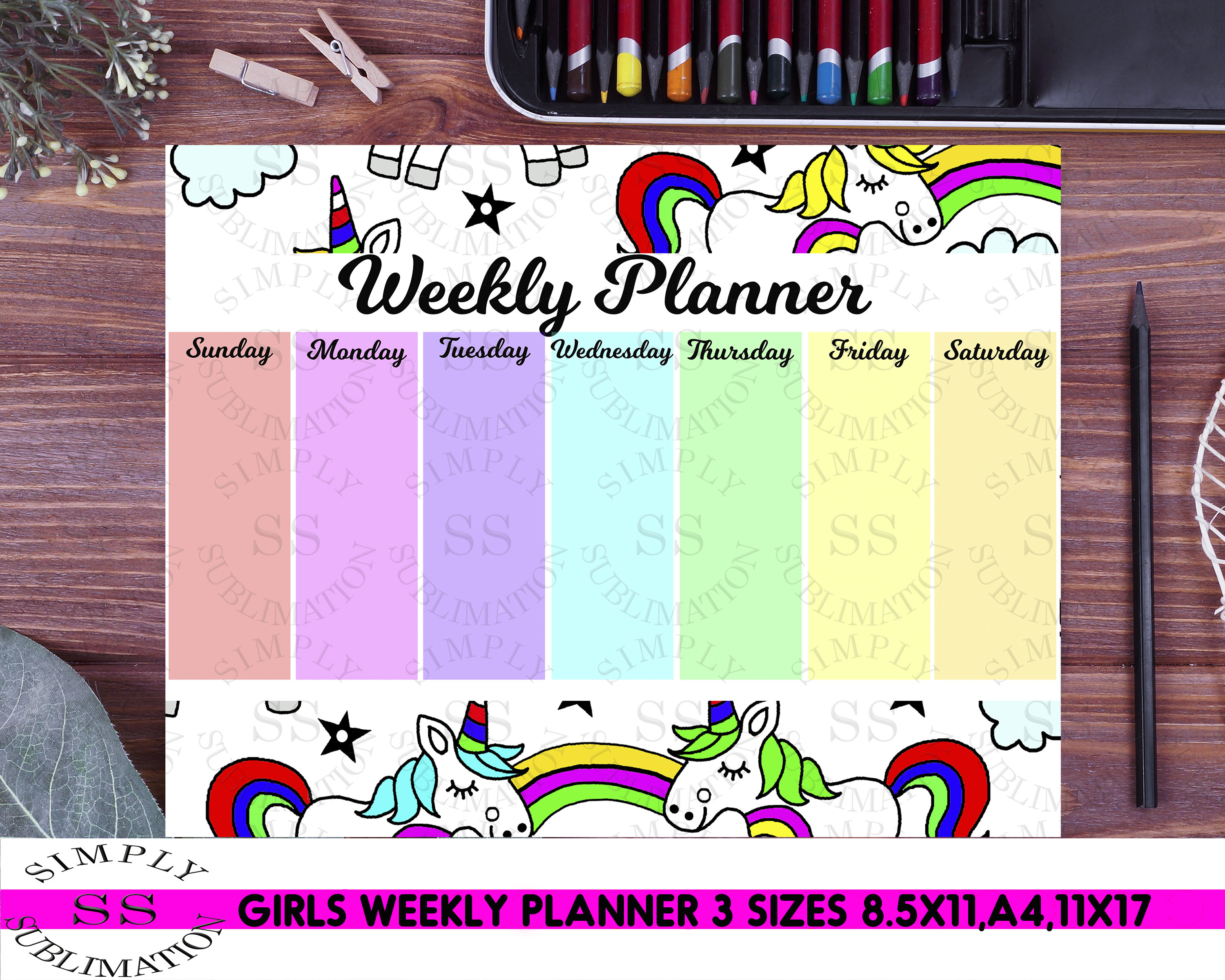 Printable Editable Kids Daily Task List Kids Checklist Kids Weekly