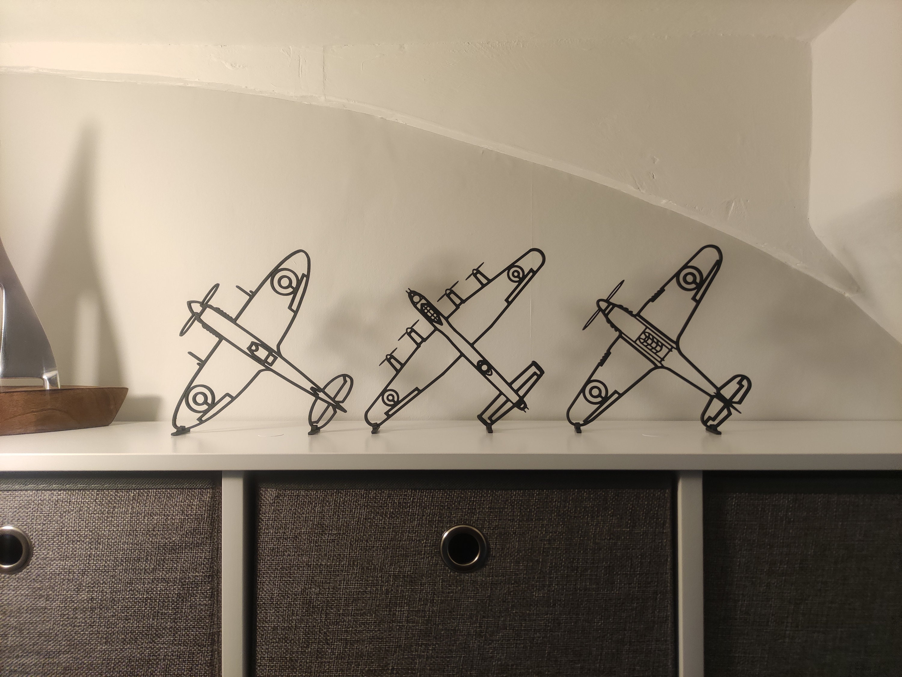 Cartoon Warbirds Spitfire RC Factory - SAS