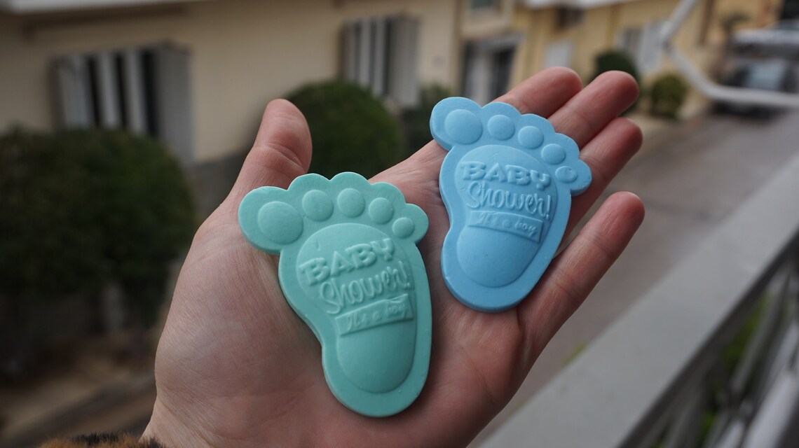 10 BABY FEET SOAPS Baby feet soap Baby shower soaps Baby Etsy