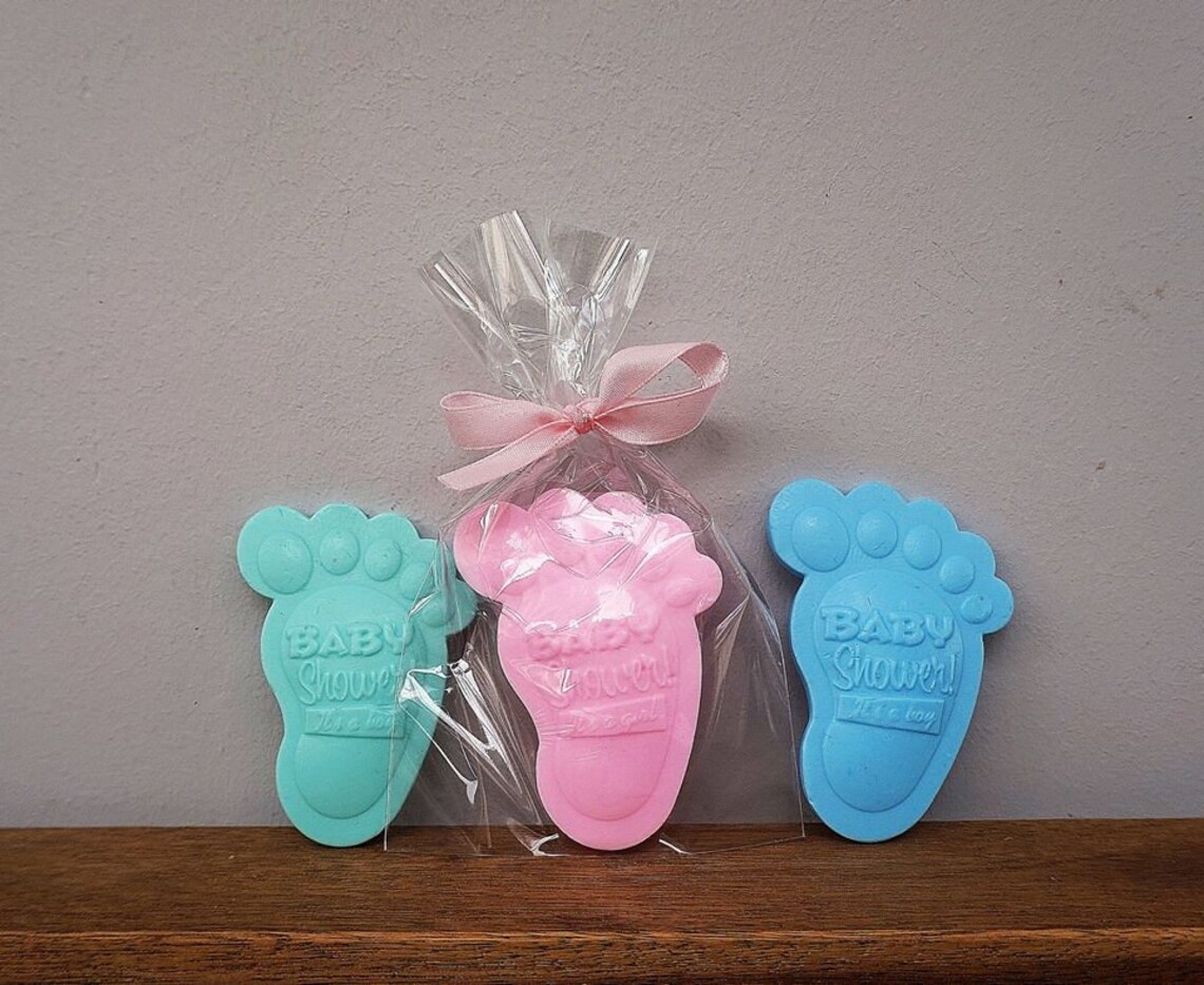 10 BABY FEET SOAPS Baby feet soap Baby shower soaps Baby Etsy