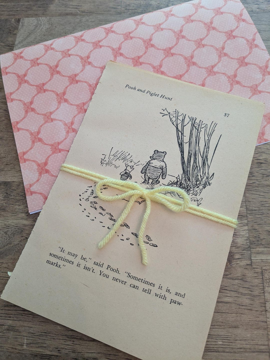 Vintage Winnie the Pooh Book Pages Illustrations Ephemera for Junk ...