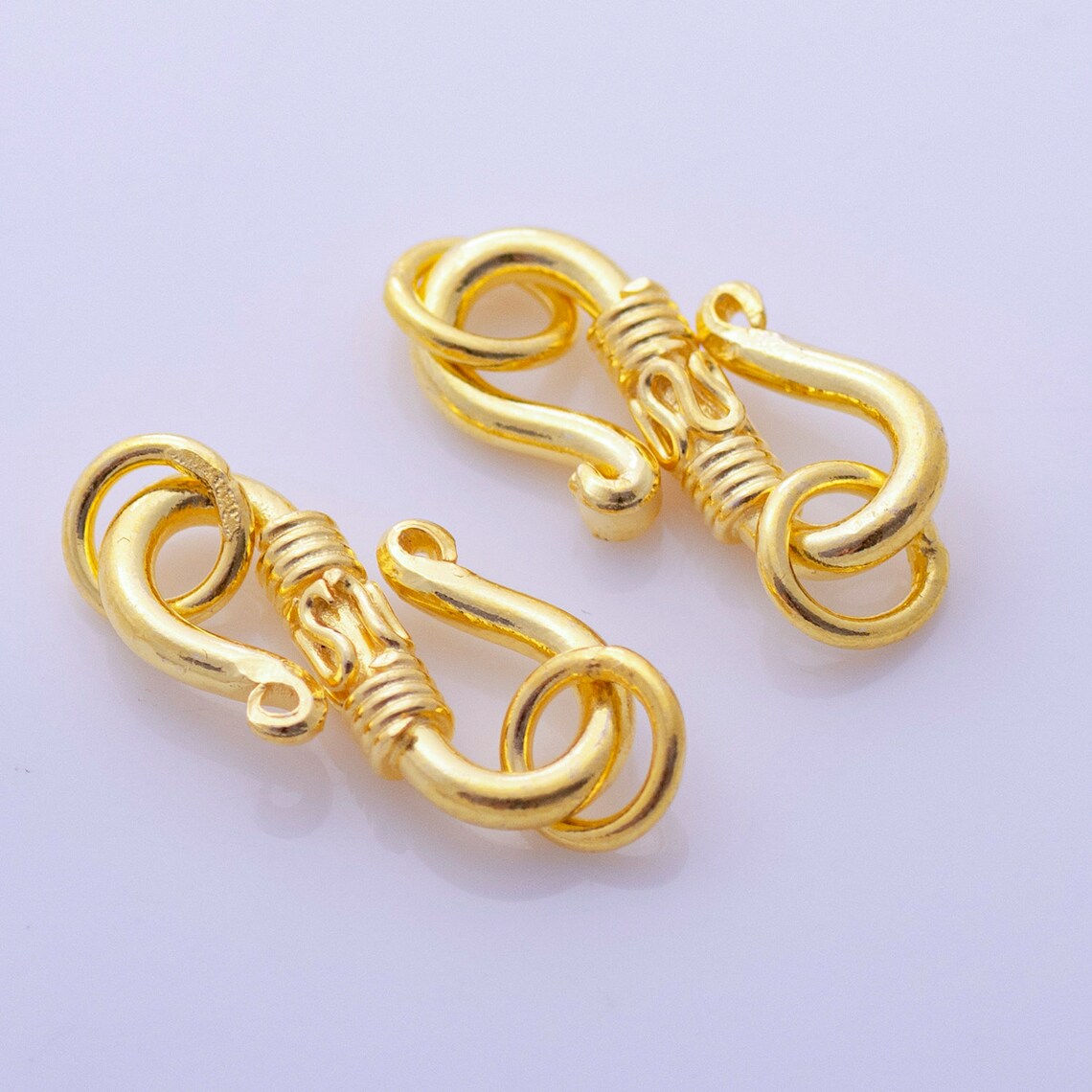 4Pcs30mm Gold S Clasps Gold Plated S Clasps For Jewelry Etsy