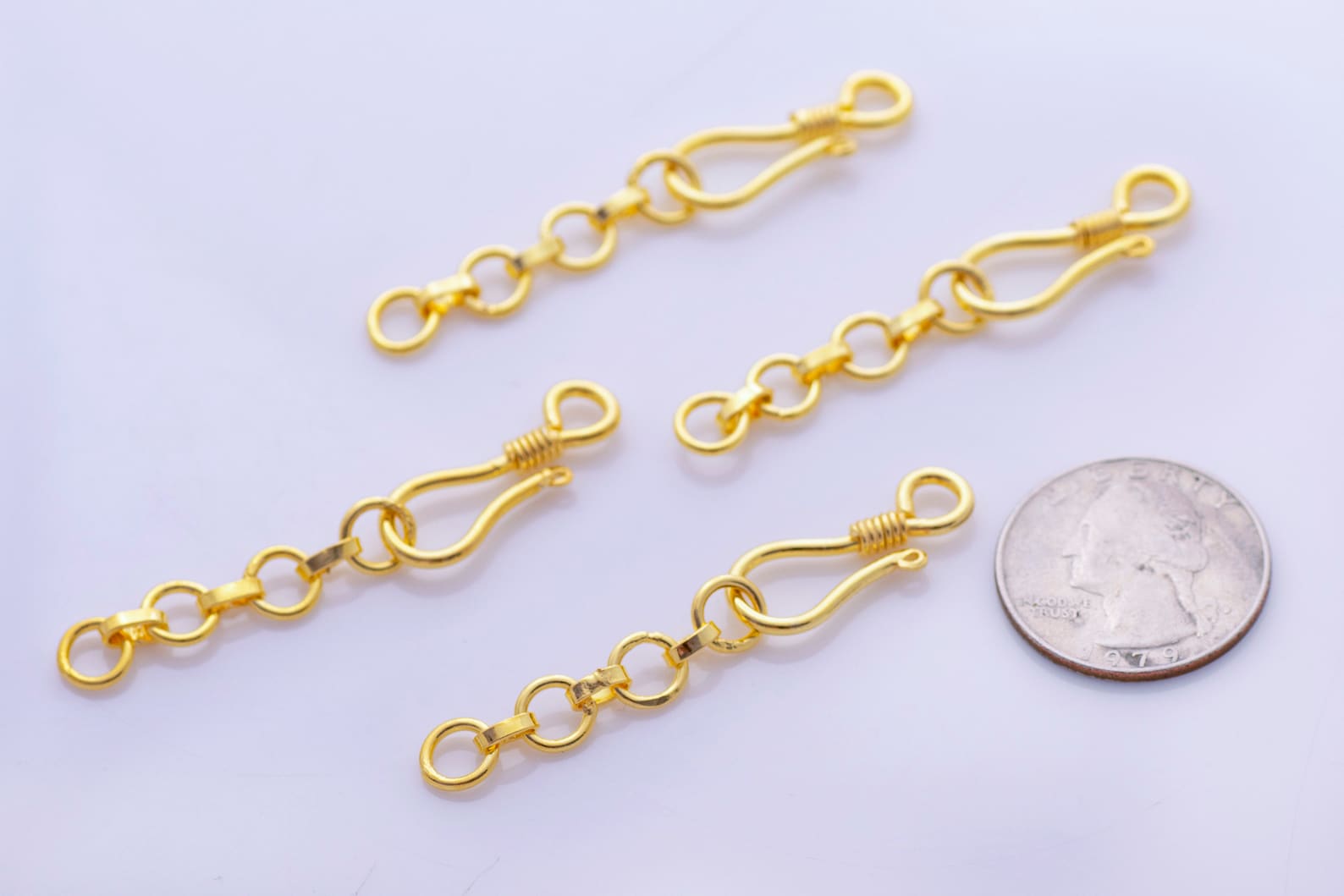 4Pcs54mm Gold S Clasps For Jewelry Making Gold Plated S Etsy