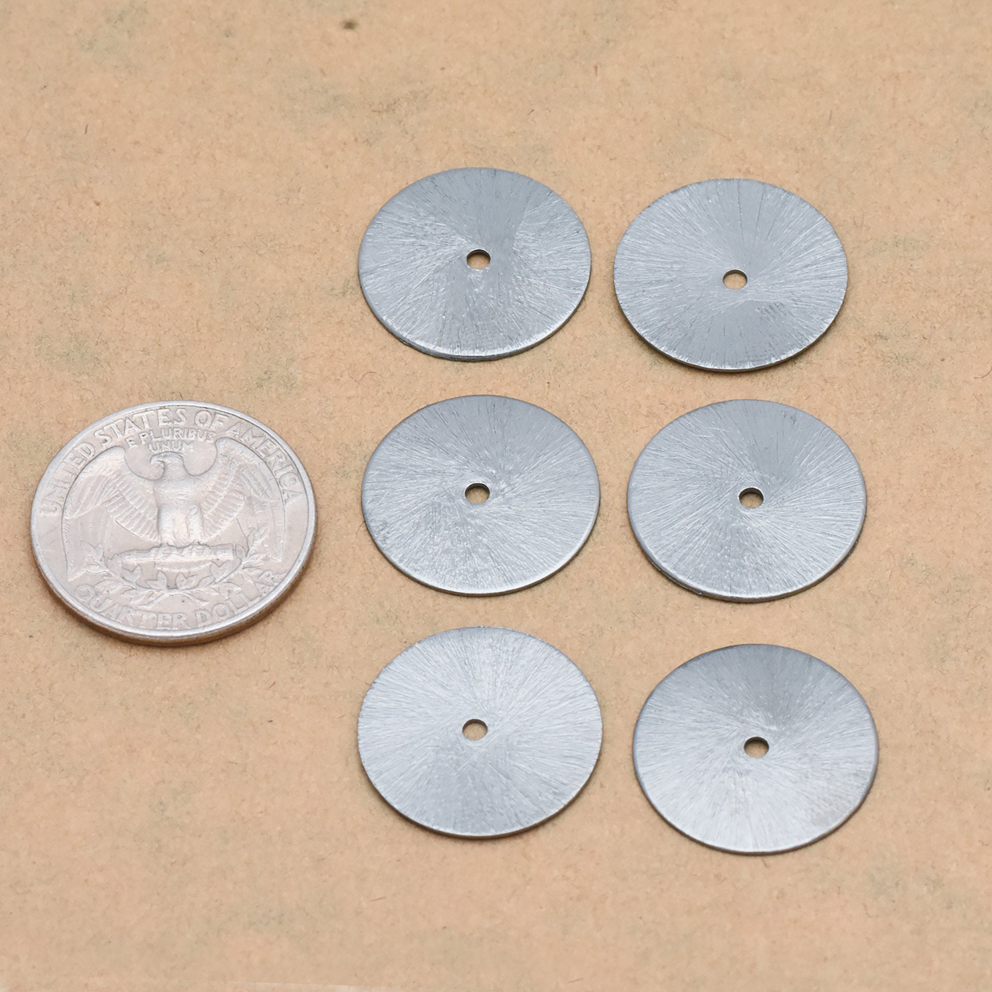 6pc-20mm flache schwarze Scheibe Abstandshalter Gunmetal | Etsy