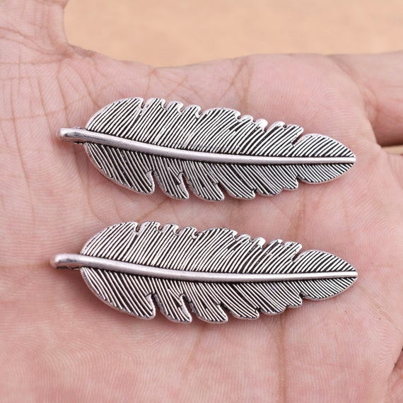 Jewelry Making Parts Feather Earring Findings:Hooks/Chains/Jump